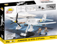 Cobi Junkers Ju 87D-3 Stuka zuhanóbombázó 556 darabos építőjáték