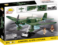 Cobi Junkers Ju-87G-2 Stuka zuhanóbombázó 571 darabos építőjáték