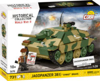 Cobi Jagdpanzer 38(t) "Chwat" tank 731 darabos építőjáték