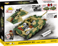 Cobi Jagdpanzer 38(t) "Chwat" tank 731 darabos építőjáték