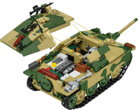 Cobi Jagdpanzer 38(t) "Chwat" tank 731 darabos építőjáték