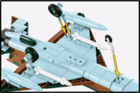Cobi MiG-21 katonai repülőgép 396 darabos műanyag makett 1:48