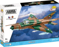 Cobi MiG-21 katonai repülőgép 396 darabos műanyag makett 1:48