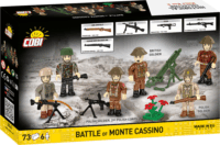 Cobi Monte Cassinoi csata 73 darabos építőkészlet