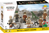 Cobi Monte Cassinoi csata 73 darabos építőkészlet