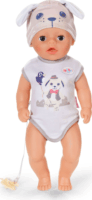 Zapf Creation BABY born Lukas 36cm baba kutyajelmezben