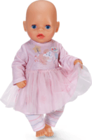 Zapf Creation BABY born 2 részes rózsaszín babaruha 36cm babákhoz