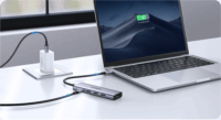 Ugreen 15596 Multifunkciós USB-C 5-port HUB 100W (1x HDMI 1.4 + 1x USB-C + 3x USB-A 3.0)