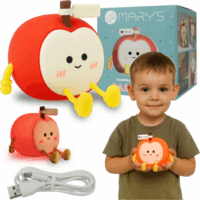 Marys MW61095 Alma Éjszakai LED fény gyerekeknek - Piros