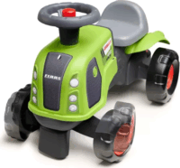 FALK Baby Claas traktor utánfutóval Gyerek járgány - Világoszöld