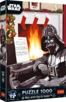 Trefl 12085 Premium Plus Star Wars Karácsony Darth Vaderrel puzzle 1000 darabos