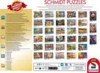 Schmidt Spiele 58891 Virágok pasztell színben 1000 darabos puzzle