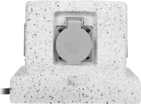 Orno 230V Kültéri Hálózati elosztó 4 aljzatos 3m - Szürke