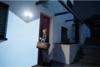 Brennenstuhl WFD 3051 P Mozgásérzékelős Okos WiFi kültéri LED Reflektor 36W - Fekete