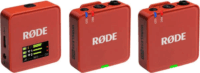 Rode GO Gen 3 csiptetős Wireless USB-C mikrofon szett - Piros