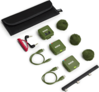 Rode GO Gen 3 csiptetős Wireless USB-C mikrofon szett - Zöld