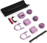 Rode GO Gen 3 csiptetős Wireless USB-C mikrofon szett - Rózsaszín