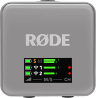 Rode GO Gen 3 csiptetős Wireless USB-C mikrofon szett - Szürke
