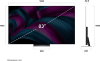 LG 83" OLED83C5ELA.AEU evo 16:9 4K UltraHD OLED Smart TV