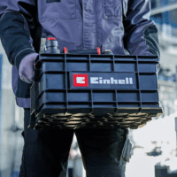 Einhell 4540037 E-Case Szerszámos láda 444 x 210 x 320 mm - Fekete