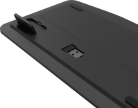 Natec NKL-2317 Turbot 2 Bluetooth + RF Wireless Billentyűzet US - Fekete