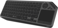 Natec NKL-2317 Turbot 2 Bluetooth + RF Wireless Billentyűzet US - Fekete