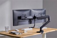 Goobay 74074 17"-32" Monitor Asztali Tartó Kar (2 kijelző)