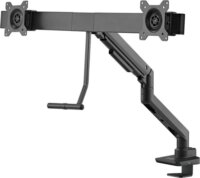 Goobay 74074 17"-32" Monitor Asztali Tartó Kar (2 kijelző)