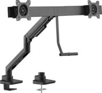Goobay 74074 17"-32" Monitor Asztali Tartó Kar (2 kijelző)