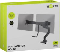 Goobay 74074 17"-32" Monitor Asztali Tartó Kar (2 kijelző)