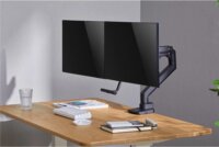 Goobay 74074 17"-32" Monitor Asztali Tartó Kar (2 kijelző)