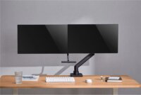 Goobay 74074 17"-32" Monitor Asztali Tartó Kar (2 kijelző)