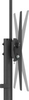 Sbox FS-401-2 37"-70" TV Gurulós Padló Tartó Állvány - Fekete