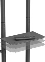 Sbox FS-401-2 37"-70" TV Gurulós Padló Tartó Állvány - Fekete