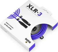 Rode Microphones Premium XLR3M-PU XLR apa - XLR anya kábel 3m - Lila
