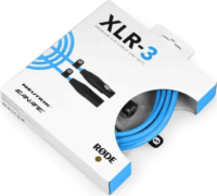 Rode Microphones Premium XLR3M-B XLR apa - XLR anya kábel 3m - Kék