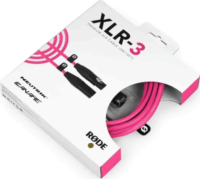 Rode Microphones Premium XLR3M-P XLR apa - XLR anya kábel 3m - Rózsaszín