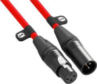Rode Microphones Premium XLR3M-R XLR apa - XLR anya kábel 3m - Piros