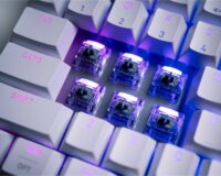 CHERRY XTRFY MX 8.2 Pro TMR Mechanikus Wireless USB-C RGB Gaming Billentyűzet DE - Fehér