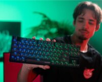 CHERRY XTRFY MX 8.2 Pro TMR Mechanikus Wireless USB-C RGB Gaming Billentyűzet DE - Fekete