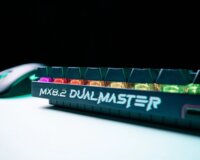 CHERRY XTRFY MX 8.2 Pro TMR Mechanikus Wireless USB-C RGB Gaming Billentyűzet DE - Fekete