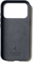 Mujjo Full Leather Case MagSafe Apple iPhone 17 Bőrtok - Sötétszürke