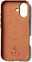 Mujjo Full Leather Case MagSafe Apple iPhone 17 Bőrtok - Barna