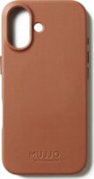 Mujjo Full Leather Case MagSafe Apple iPhone 17 Bőrtok - Barna