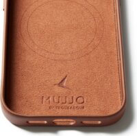 Mujjo Full Leather Case MagSafe Apple iPhone 17 Pro Bőrtok - Barna