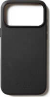 Mujjo Full Leather Case Magsafe Apple iPhone 17 Pro Max Bőrtok - Fekete