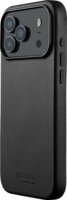 Mujjo Full Leather Case Magsafe Apple iPhone 17 Pro Max Bőrtok - Fekete