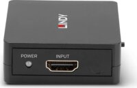 Lindy 38358 2-portos HDMI Elosztó Splitter - Fekete