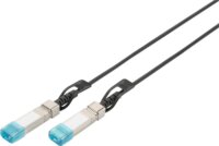 Digitus DN-81220-01 SFP+ Passzív DAC kábel 0.5m - Fekete