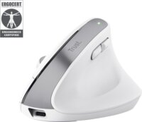Trust 25399 Bayo+ Többeszközös Bluetooth + RF Wireless Egér Vertikális Egér - Fehér